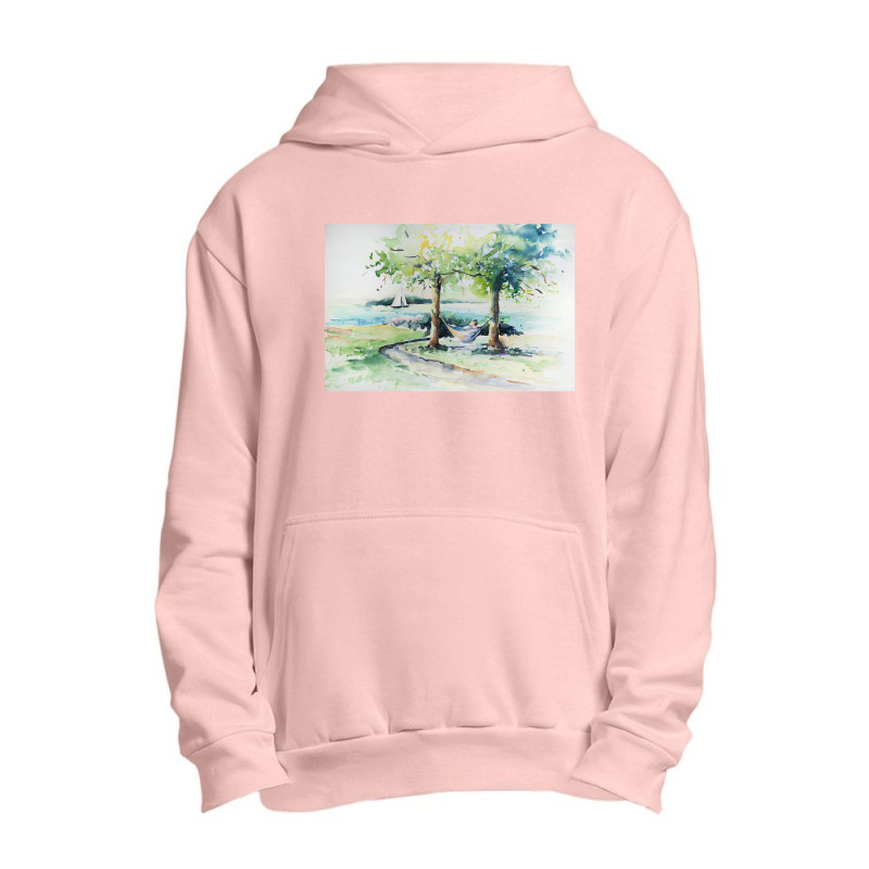 Hammock In The Park Urban Pullover Hoodie by gloomychuu | Artistshot