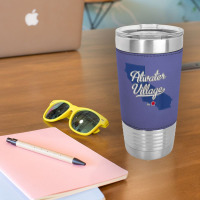 Atwater Village California Los Angeles Ca Map T Shirt Leatherette Tumbler | Artistshot