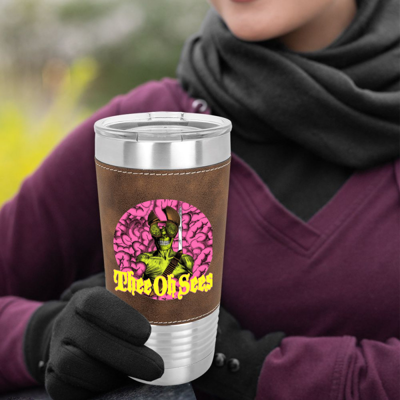 Thee Oh Sees Leatherette Tumbler | Artistshot