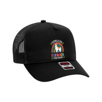 Dimelo En Espanol Por Favor Bilingual Spanish Teacher T Shirt Mesh Back Trucker Hat | Artistshot