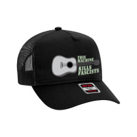 This Machine Kills Fascists Mesh Back Trucker Hat | Artistshot