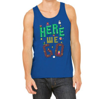 Mario - Here We Go Tank Top | Artistshot