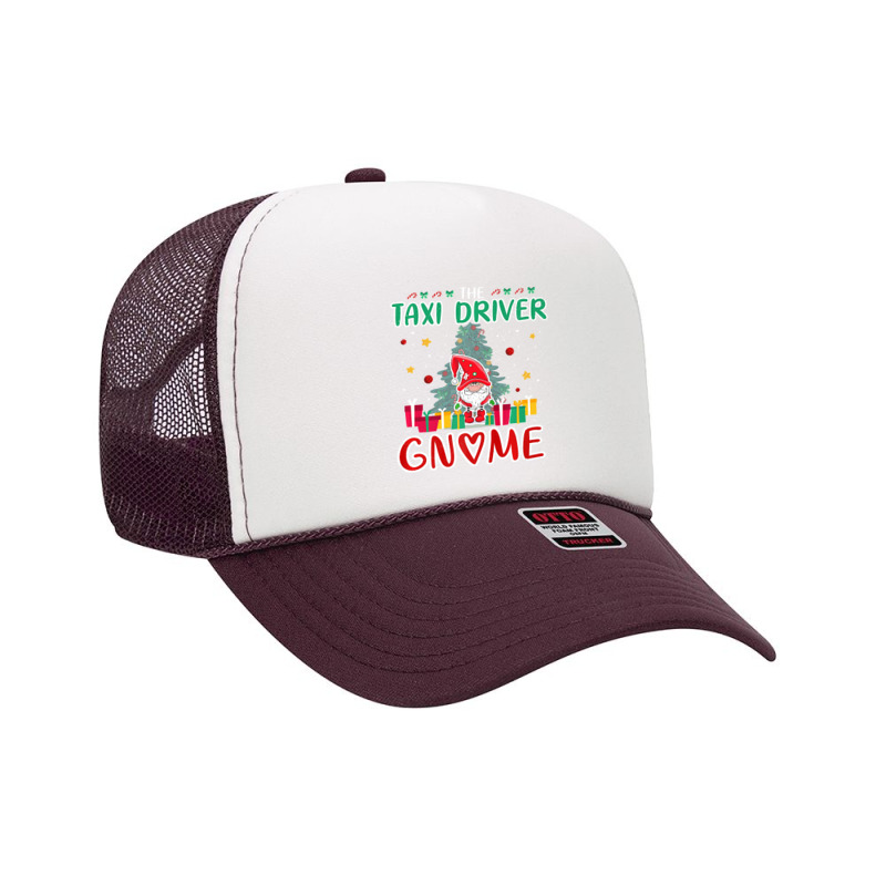 The Taxi Driver Gnome Xmas Tree Group Christmas Matching Premium T Shi Foam Trucker Hat by Robbie_Darce | Artistshot