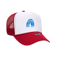 Diabetes In November We Wear Blue Diabetes Awareness Rainbow 169 Foam Trucker Hat | Artistshot