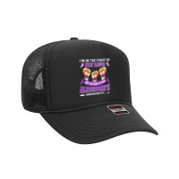 Alzheimers Awareness In The Fight T  Shirt Alzheimer's Awareness In Th Foam Trucker Hat | Artistshot