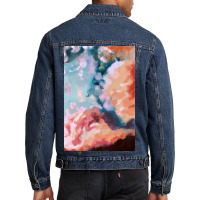 Magical Cloud Oil Painting Men Denim Jacket | Artistshot