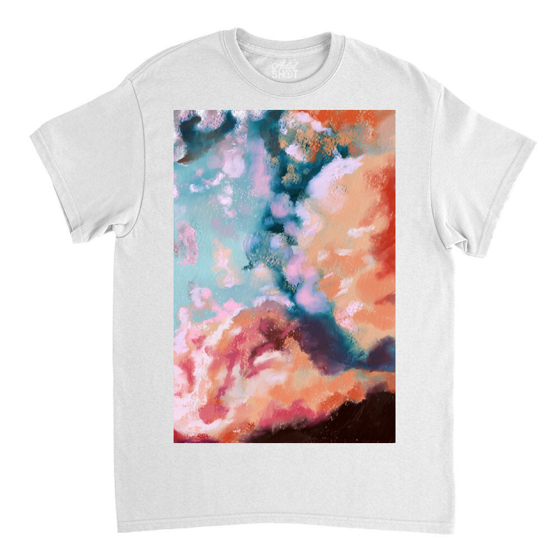 Magical Cloud Oil Painting Classic T-shirt by Doodle Intent | Artistshot