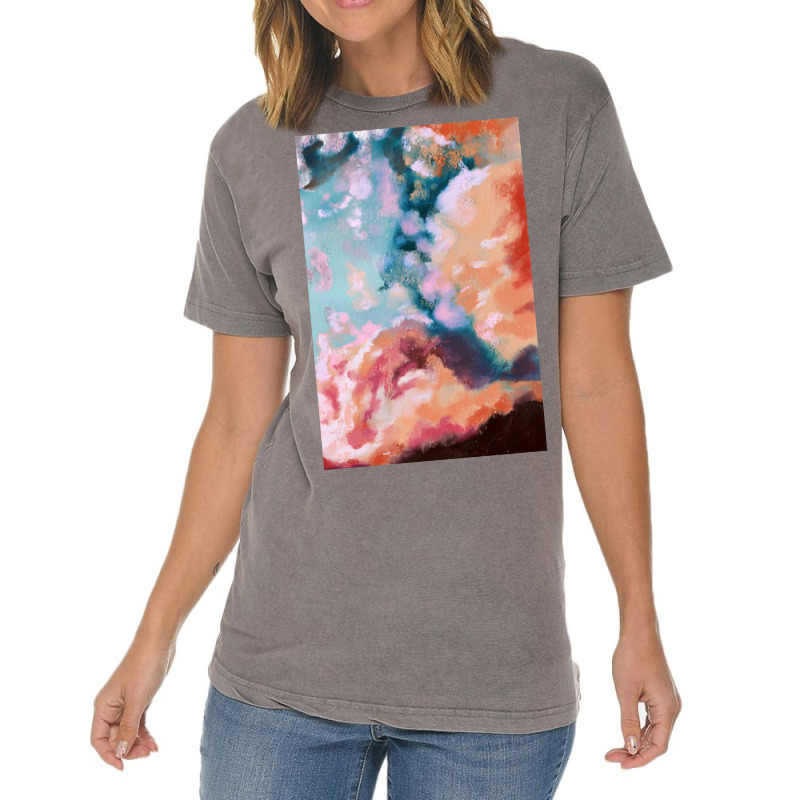 Magical Cloud Oil Painting Vintage T-Shirt by Doodle Intent | Artistshot