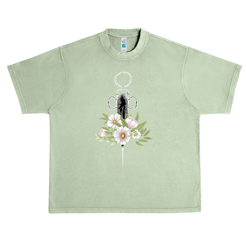 Phlebotomist Life Injection Phlebotomy Flowers Syringe For Fans Urban Heavy T-shirt | Artistshot