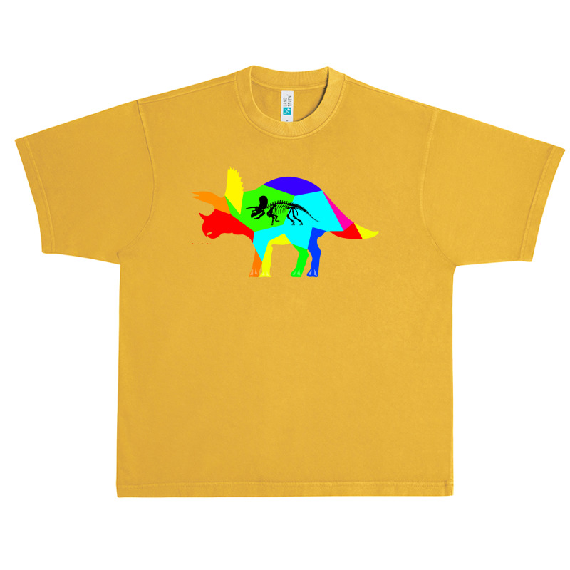 Colorful Triceratops T  Shirt1520 Urban Heavy T-shirt | Artistshot