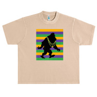 Mardi Gras Bigfoot Sasquatch Urban Heavy T-shirt | Artistshot