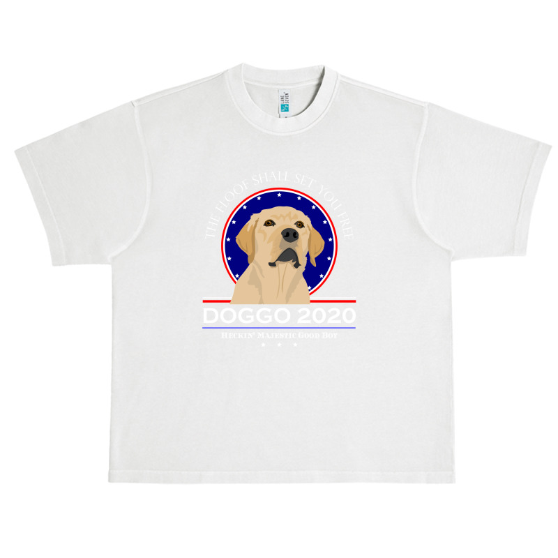 Doggo Funny Dog Politics Floof Set You Free Urban Heavy T-shirt | Artistshot