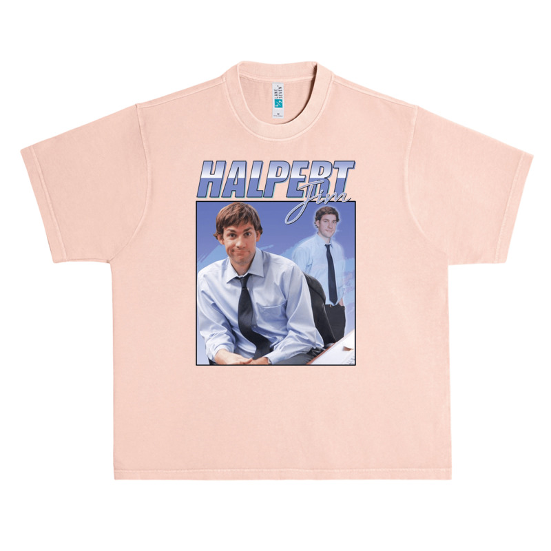 Jim Halpert Homage, Jim Halpert Homage Art, Jim Halpert Homage Vintage Urban Heavy T-shirt | Artistshot