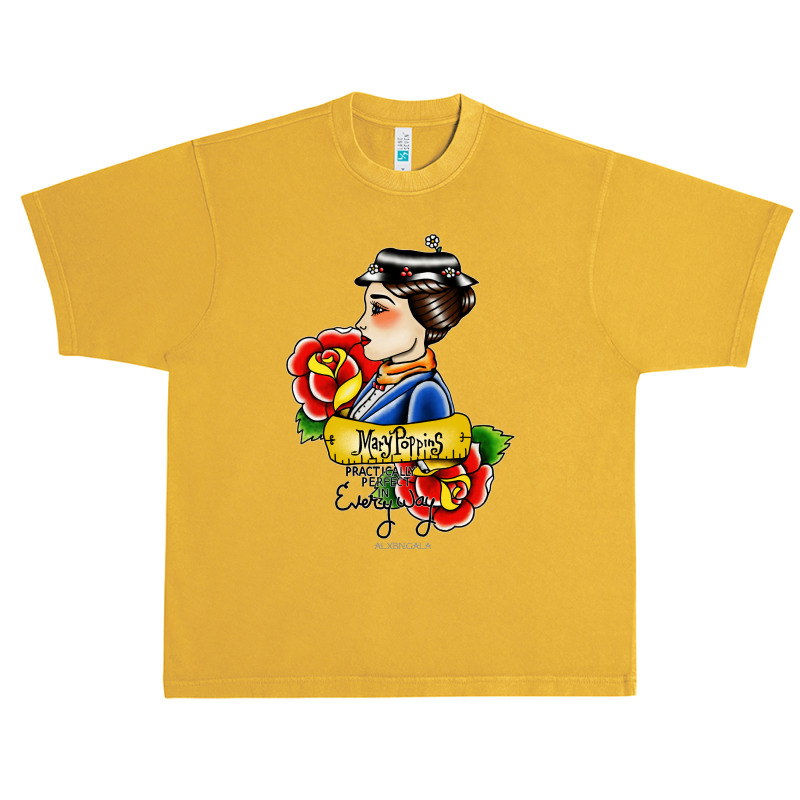 Maria Poppins Lady Head Urban Heavy T-shirt | Artistshot