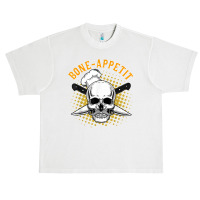 Bone Appetit Chef Funny Halloween Costume Cook Bon Appetit T Shirt Urban Heavy T-shirt | Artistshot