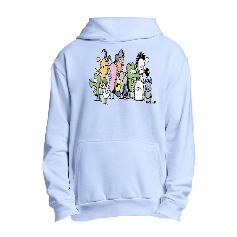 Playing  Cartoon Character For Mens Womens Urban Pullover Hoodie | Artistshot