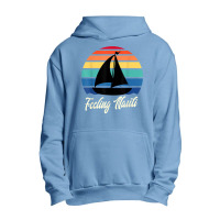 Feeling Nauti   Funny Sailing Sailboat Sail Boating Captain T Shirt Urban Pullover Hoodie | Artistshot