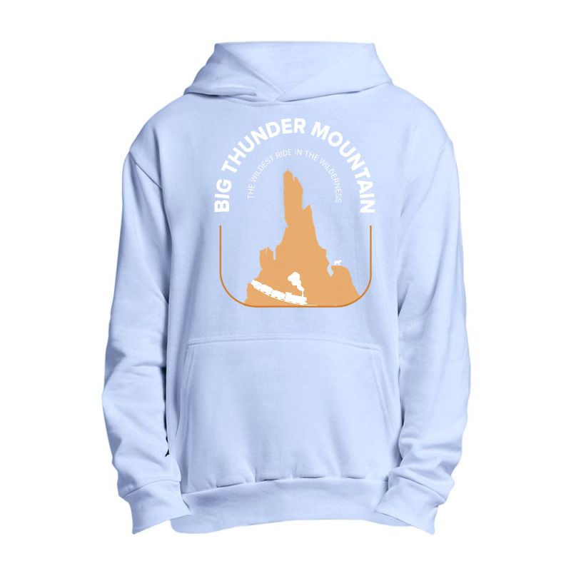 Big Mountain Thunder Theme Park Urban Pullover Hoodie | Artistshot