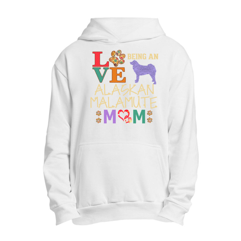 Alaskan Malamute Shirt Design For Alaskan Malamute Dog Lover Sweatshir Urban Pullover Hoodie | Artistshot