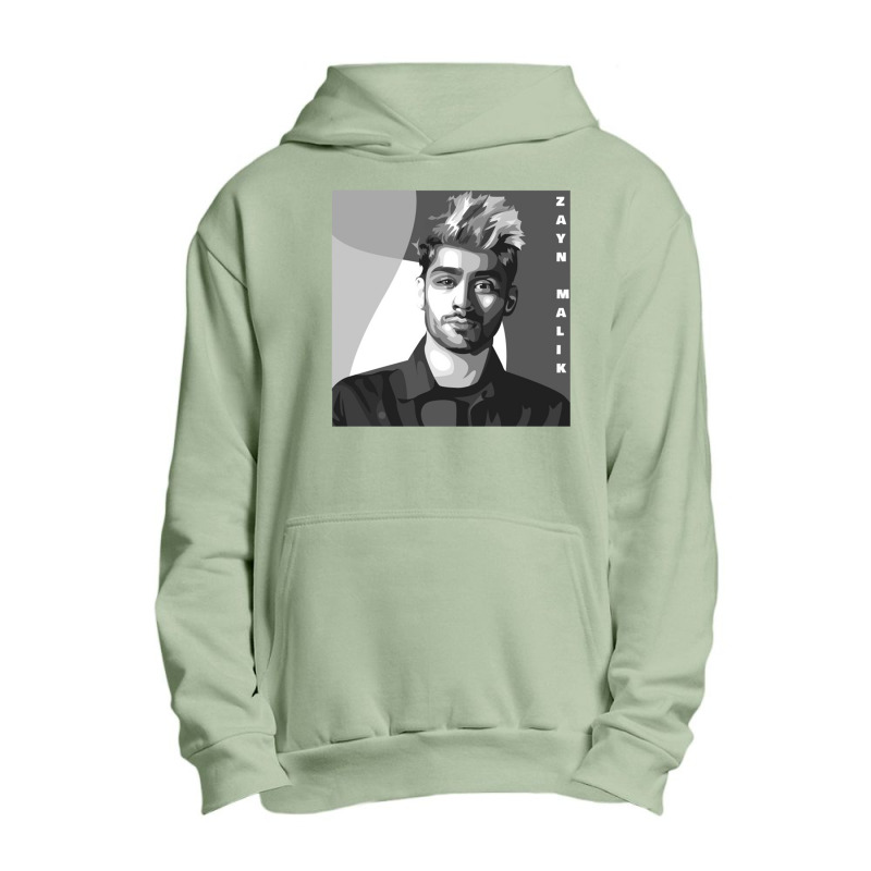 Zayn Malik Bw  One Direction Urban Pullover Hoodie by theweirdgotchiclub | Artistshot