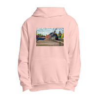 Cumbres And Toltec Narrow Gauge Railroad Chama New Mexico Yard Urban Pullover Hoodie | Artistshot