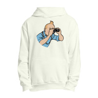 Tin Tin Binoculars Pullover Hoodie Urban Pullover Hoodie | Artistshot