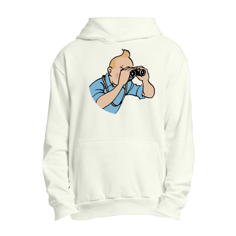 Tin Tin Binoculars Pullover Hoodie Urban Pullover Hoodie | Artistshot