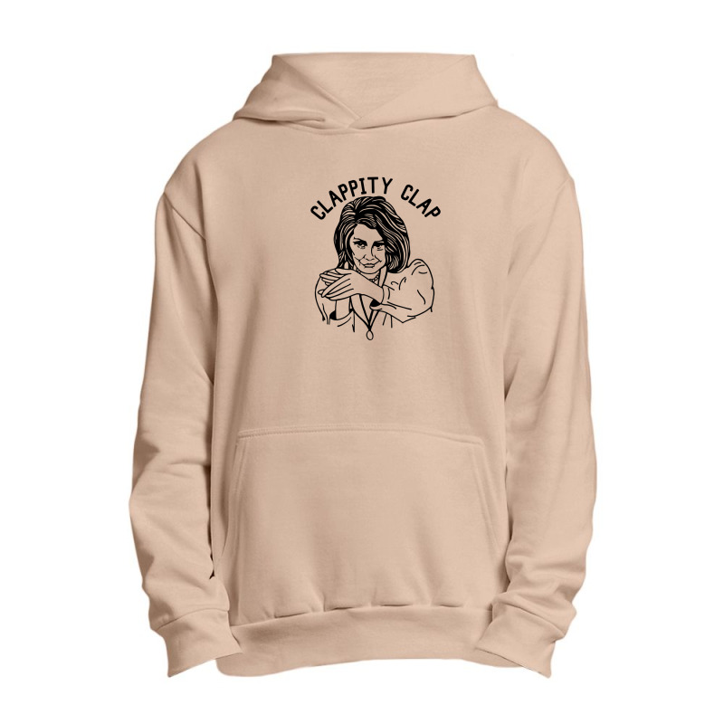 Nancy Pelosi Clappity Clap [tw] Urban Pullover Hoodie | Artistshot