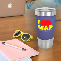 I (heart) W.a.p.   Song Parody   I Heart Pancakes & Waffles T Shirt Leatherette Tumbler | Artistshot