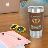 Funny Grammar School Or College Subject Design Leatherette Tumbler | Artistshot