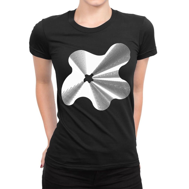 Sacred Geometry T  Shirt Spatial Sacred Mesh Vector Illustration 3 Ladies Fitted T-Shirt by jschuster279 | Artistshot