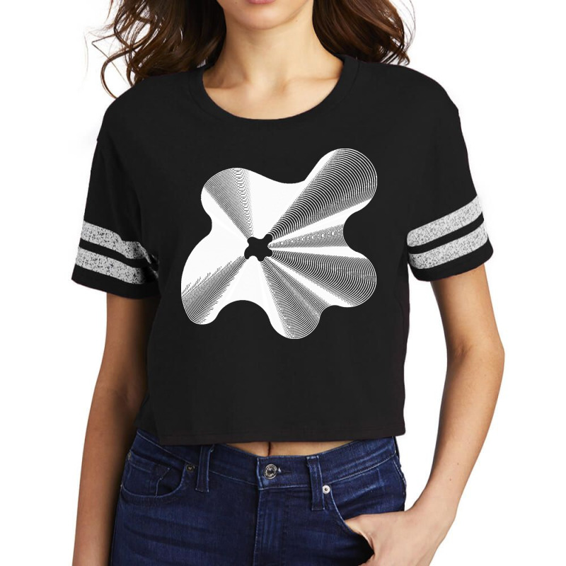 Sacred Geometry T  Shirt Spatial Sacred Mesh Vector Illustration 3 Scorecard Crop Tee by jschuster279 | Artistshot