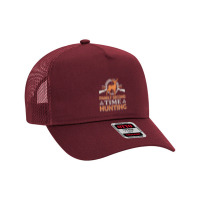 Hunting Hunt Gone Fishing Be Back Soon To Go Hunting 57 Hunter Mesh Back Trucker Hat | Artistshot