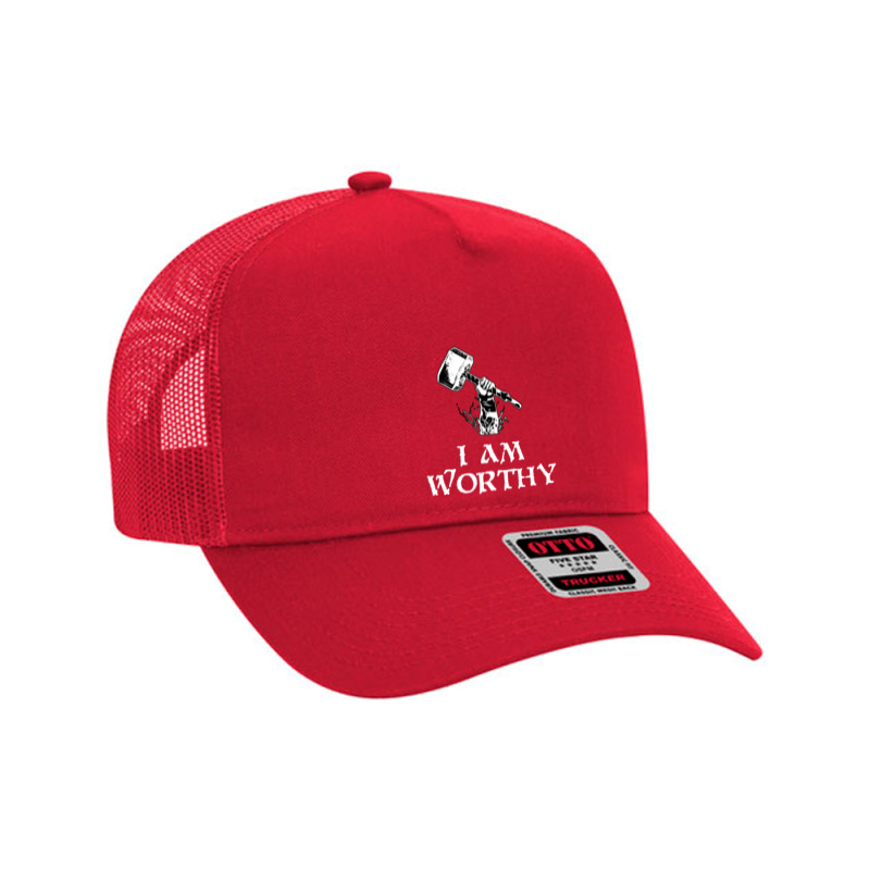 I Am Worthy Mesh Back Trucker Hat | Artistshot