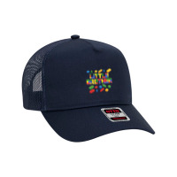 Master Builder Little Brother Blocks Boys Brick Builder T Shirt Mesh Back Trucker Hat | Artistshot