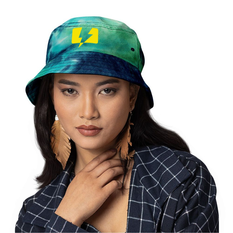 Lightning Tie Dyed Bucket Hat by MegaAgustina | Artistshot