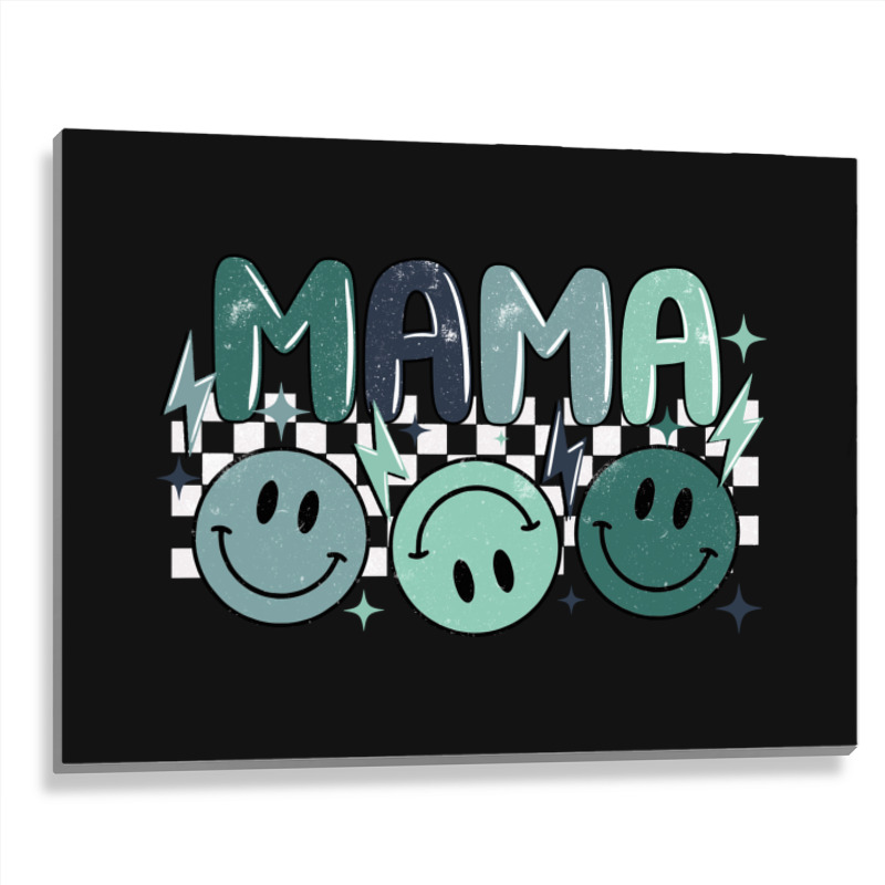 Grunge Boy Mama Metal Print Horizontal | Artistshot