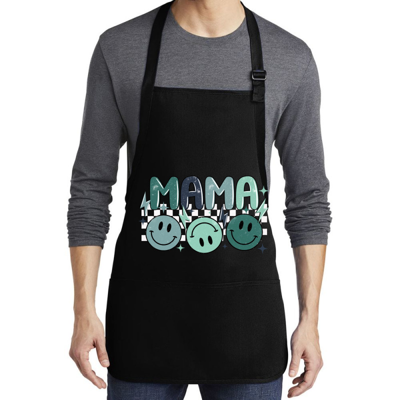 Grunge Boy Mama Medium-length Apron | Artistshot