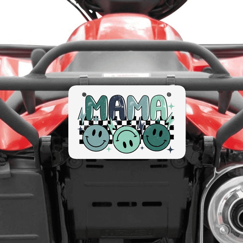 Grunge Boy Mama Atv License Plate | Artistshot