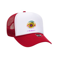 Alzheimers Awareness T  Shirt In A World Where Anything Be Strong Sunf Foam Trucker Hat | Artistshot