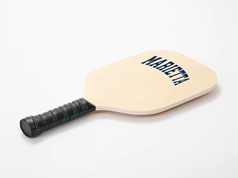 Marietta Georgia Ga Vintage Sports Design Navy Design T Shirt Pickleball Paddle | Artistshot