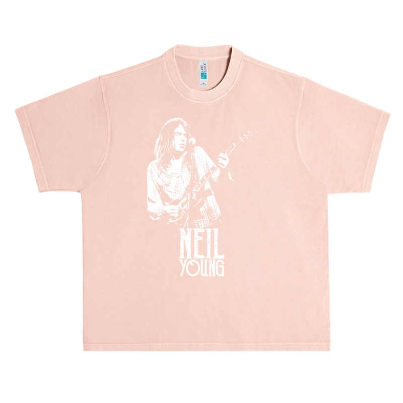 Young Neil - The White Stencil Urban Heavy T-shirt | Artistshot