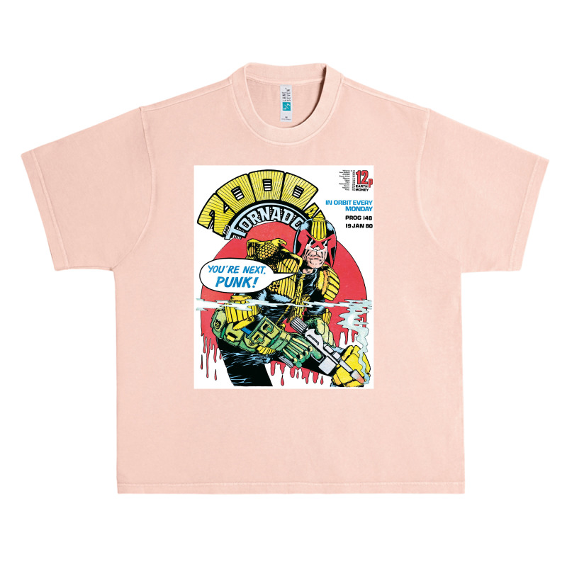 Judge Dredd Dredd Police Mega City Mega City Mega City One Coverpunk M Urban Heavy T-shirt | Artistshot