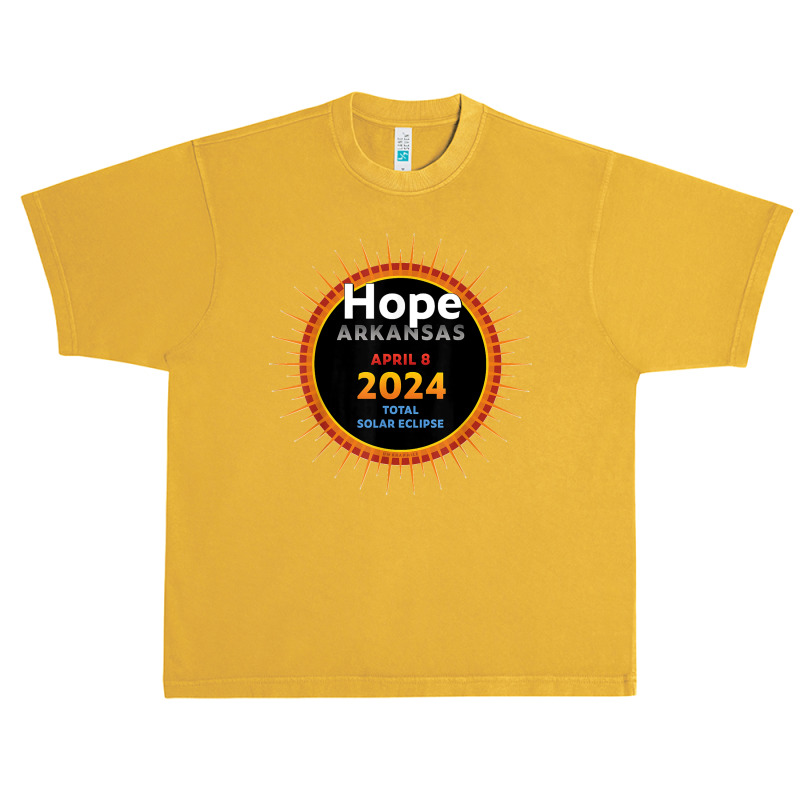 Hope Arkansas Ar Total Solar Eclipse 2024  2  T Shirt Urban Heavy T-shirt by MilesDanialMayberry | Artistshot