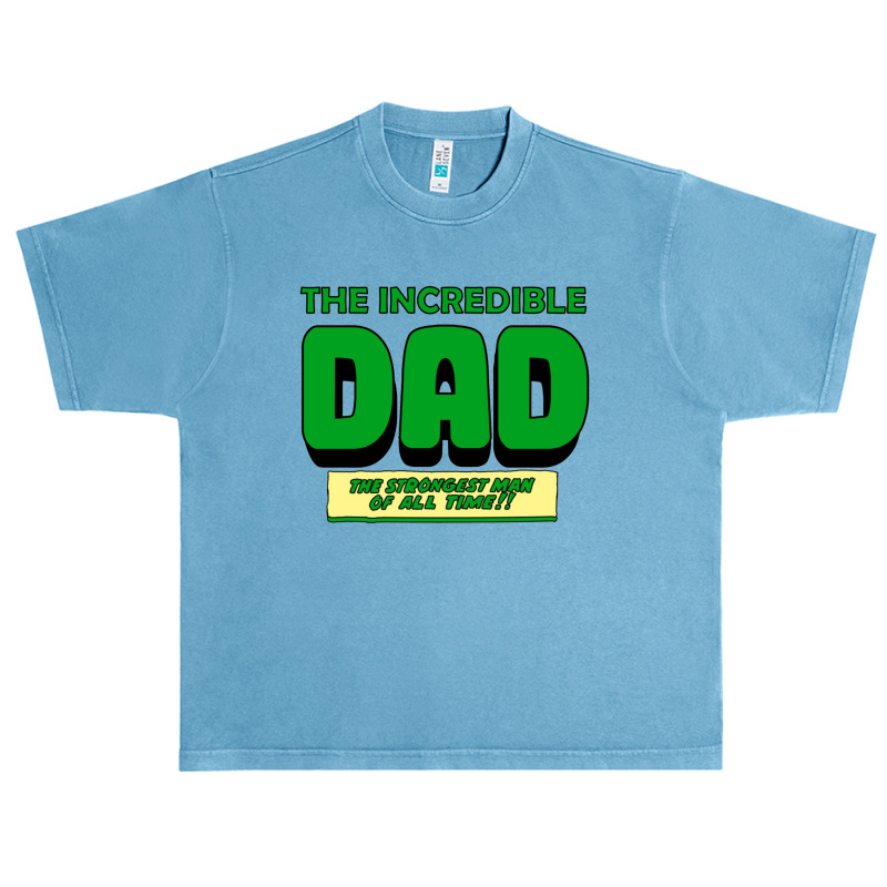 The Incredible Dad Urban Heavy T-shirt by cm-arts | Artistshot