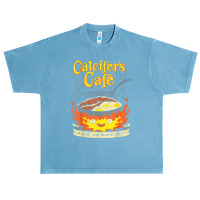 Calcifer's Cafe May All Your Bacon & Eggs Be Crispy Cooking Urban Heavy T-shirt | Artistshot