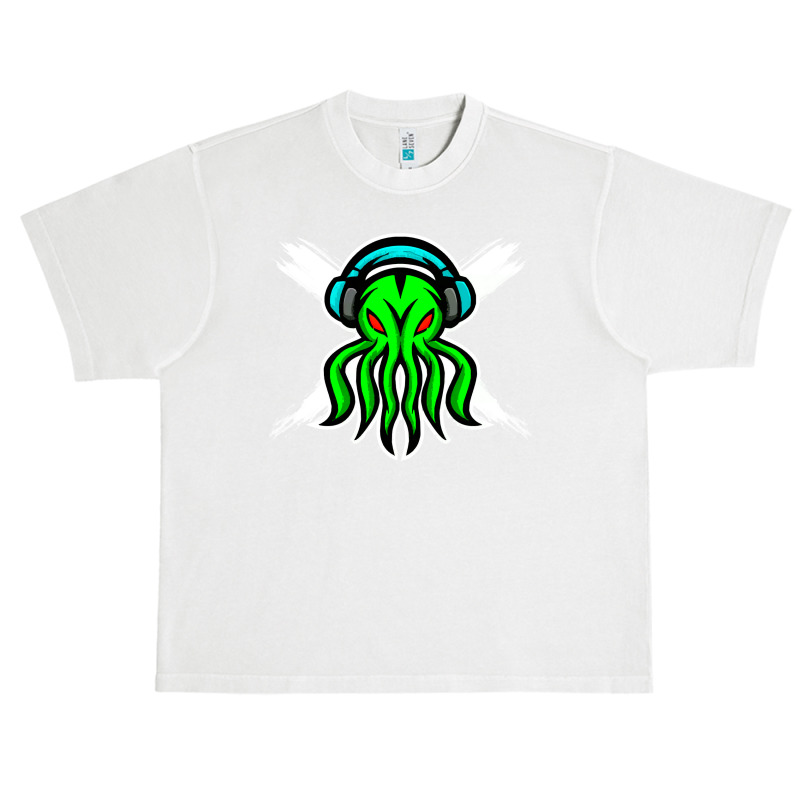 Skull Octopus Music Lover T  Shirt Skull Octopus Music Lover T  Shirt Urban Heavy T-shirt | Artistshot