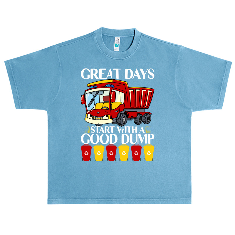 Garbage Truck T  Shirt Funny Garbage Truck Dump Trash Trucks Boys Todd Urban Heavy T-shirt | Artistshot