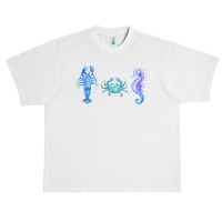 Crustaceancore Ocean Blush Crustacean Lobster Crab Seahorse Urban Heavy T-shirt | Artistshot