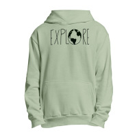 Explore The Globe Urban Pullover Hoodie | Artistshot